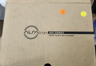 Alfatron ALF-CHKA2 HDMI Audio De-embeder Open Box