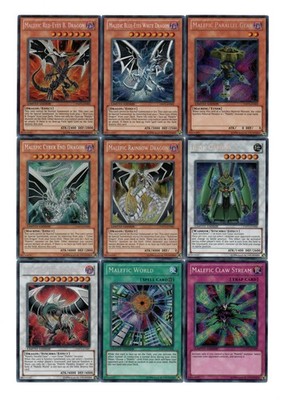 Yu-Gi-Oh! ~ 3D Bonds Beyond Time Movie Pack (YMP1) ~ Complete Set ~ 9 Cards ~ NM