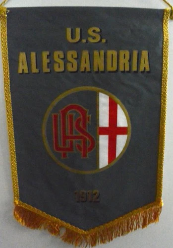 FOOTBALL PENNANT U.S. ALESSANDRIA PENNANT FOOTBALL WINPEL VINTAGE