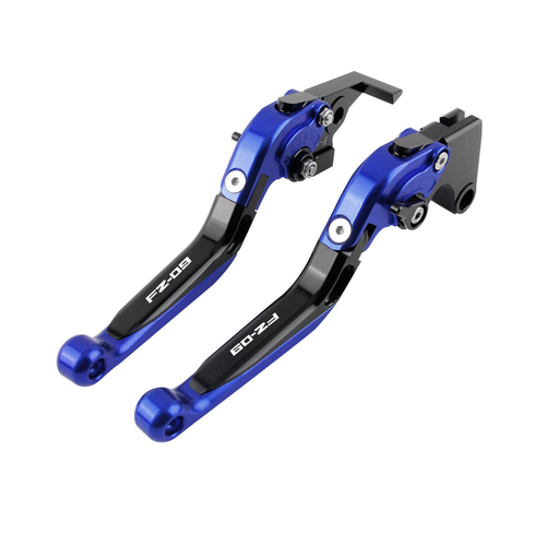 For 2014-2019 Yamaha FZ09 Accessories CNC Folding Extendable Brake Clutch Lever - Foto 13 di 20