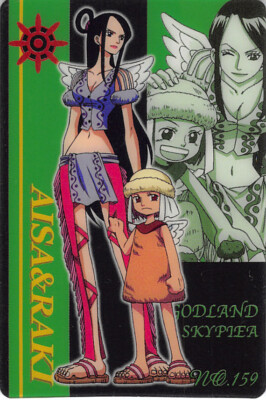 One Piece Trading Card Gumi No.159 Aisa / Raki Bandai Gummy Card