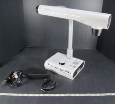 Elmo TT-02RX Document Camera Scanner with Power Cord SD 12x Optical Zoom Rotates