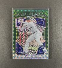2021 Panini Mosaic - Trevor Story Green Producers Prizm No. P4