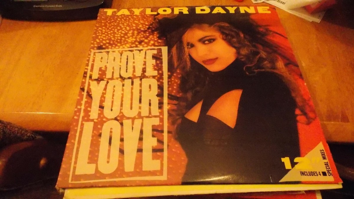 Vinyl 12 inch Record Single Taylor Dayne Prove Your Love 1988 | eBay