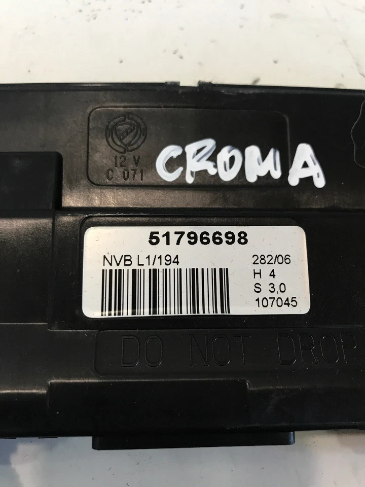Fiat Croma Chiusura Centralizzata Unità Controllo 51796698 Vera 1.9 M Jet 2006 - Immagine 2 di 4