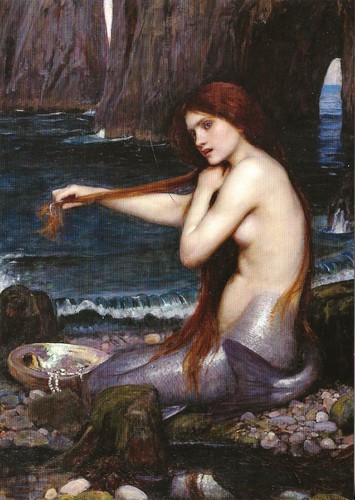 AK John William Waterhouse "A Mermaid" 1900 Royal Academy London postfrisch