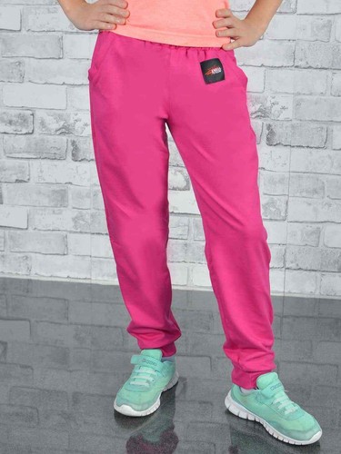 Fabric Pants Leisure Training Sports Jogging Girls Children 30320 - Picture 5 of 41