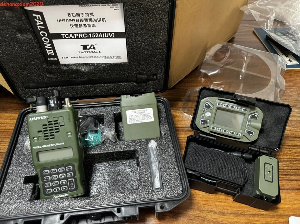 2025 GPS 15W TCA/PRC-152A Multiband Handheld FM Radio (UV) Walkie Talkie KDU NEW - Image 3 of 4