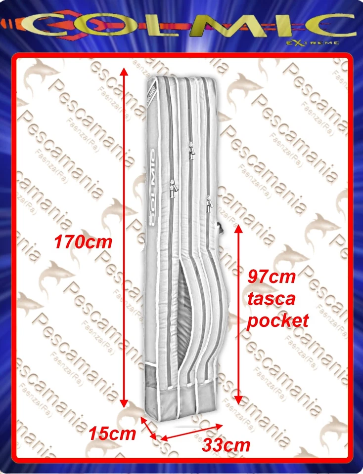 Fodero portacanna Colmic Extreme Competition Bolo 2 cm170 - Immagine 3 di 3