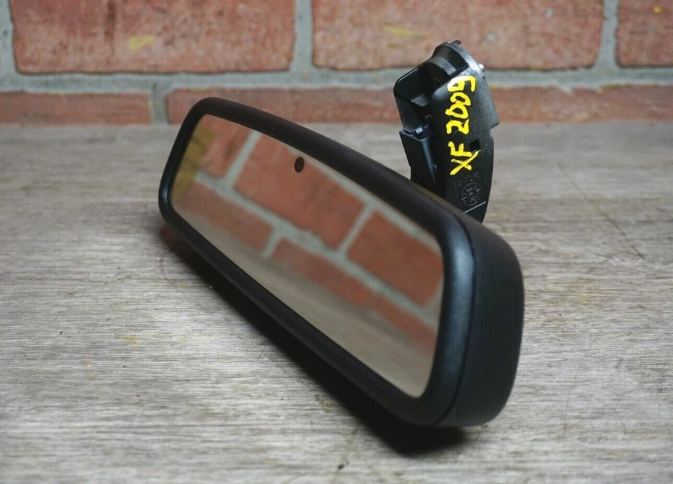 Espejo retrovisor interior Jaguar XF X250 2009-2014 con atenuación automática Homelink OEM Foto 3 de 4