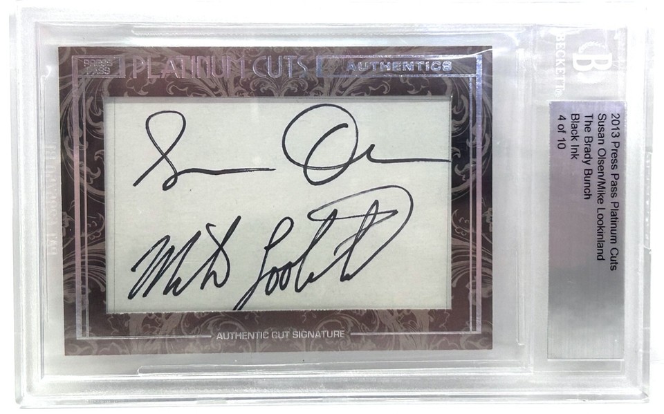 Robert Reed Autograph Example THE BRADY BUNCH ROBERT REED OLSEN PLUMB KNIGHT +6 Signed Autograph JSA ...