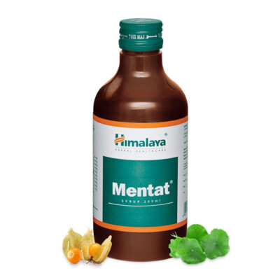 Herbals Mentat Syrup Winter Cherry Enhances Memory Qty 200 ml Free Ship