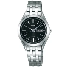 SEIKO SPIRIT STPX031 Silver Solar Sapphire Women's Watch New in Box