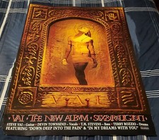 VAI (STEVE VAI) SEX & RELIGION 1993 OFFICIAL/ORIGINAL EPIC RECORDS CANADA POSTER