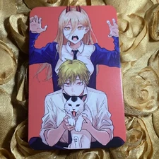 Denji Power Cat Chainsaw Man Chain Set Goddess Anime ACG Girl Waifu Card