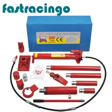 20 Ton Porta Power Hydraulic Jack Body Frame Repair Kit Auto Shop Tool Lift Ram