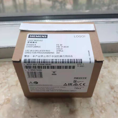 Neu SIEMENS 6ED1052-1FB08-0BA1 Logikmodul KOSTENLOSER VERSAND