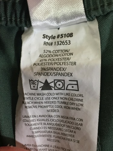 Spread Good Cheer! Gray Scrub Pants Style #5108 Women’s Size 3XT XXXL Tall - Picture 4 of 5