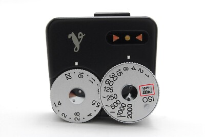 [Top MINT] Voigtländer VC Meter Schwarz Belichtungsmesser Schuhmontage Aus JAPAN