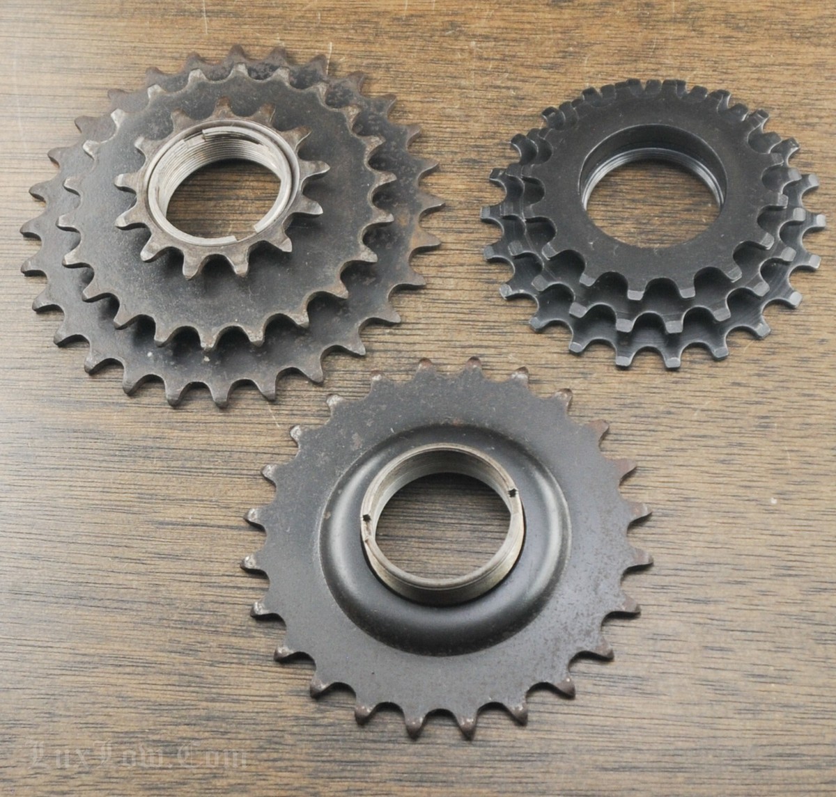 Vintage Sturmey-Archer 3x3 Speed Bike Hub CASSETTE Threaded COGS