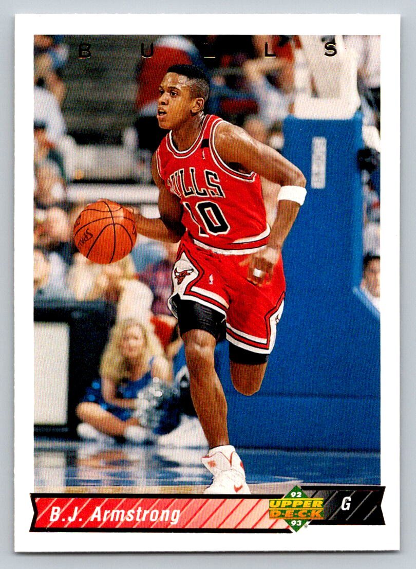 スターター シカゴ ブルズ 1992-93 Upper Deck #157 B.J. Armstrong Chicago Bulls | eBay