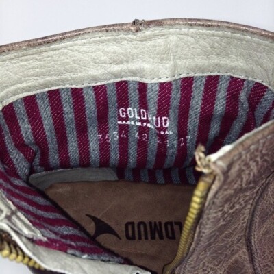 Goldmud Kolpino Handmade Portuguese Leather Boots Made in  display picture 1