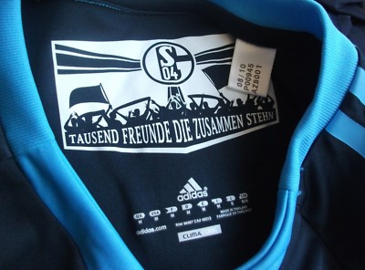FC Schalke 04 Third 2010-2011 Match Issued sign football shirt