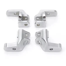 Driver Floorboard Relocation Bracket Foot Control Fit For 97-16 Harley Touring