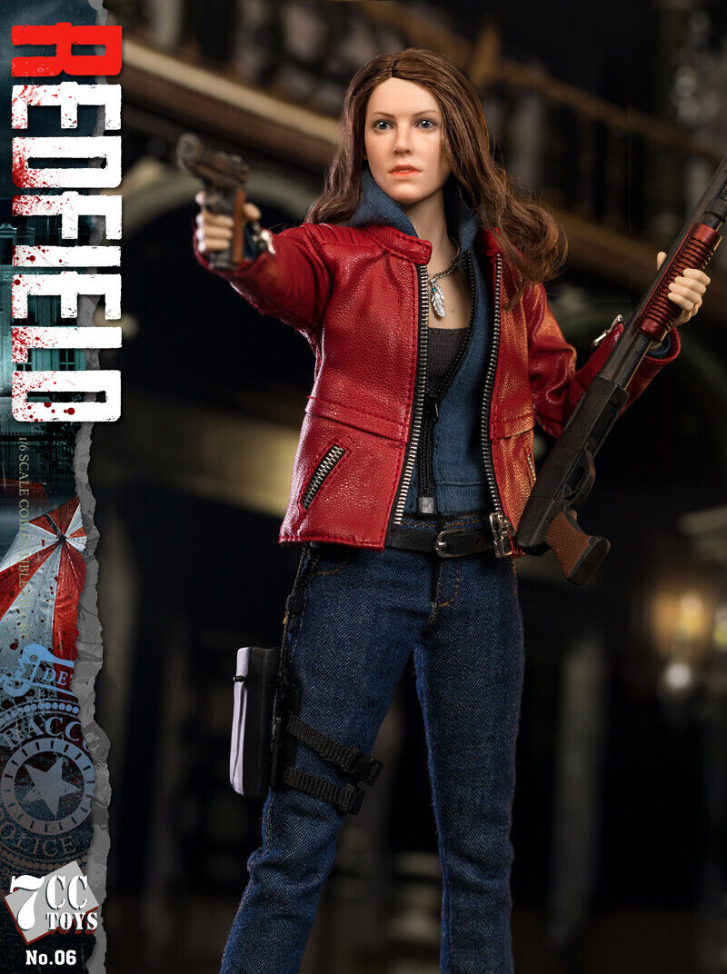 Hot Heart Resident Evil Biohazard Claire Redfield 1.0 1:6 Action Figure Doll