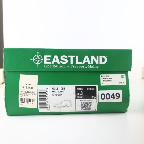 Eastland Hull 1955 Chukka Men Boots Khaki Suede 8- 0049 | eBay display picture 1