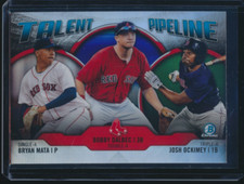 BRYAN MATA/DALBEC/OCKIMEY 2019 Bowman Chrome TALENT PIPELINE RED SOX RC