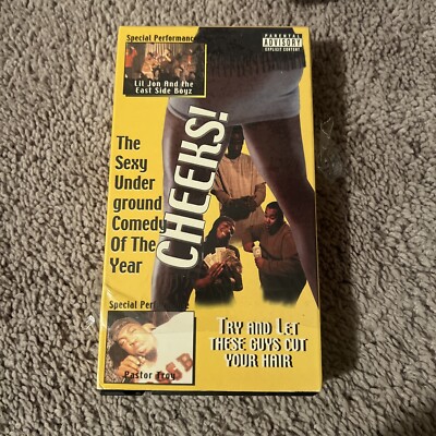 CHEEKS LIL JON EAST SIDE BOYZ VHS MOVIE 2001 PASTOR TROY MASTER P SUPER RARE