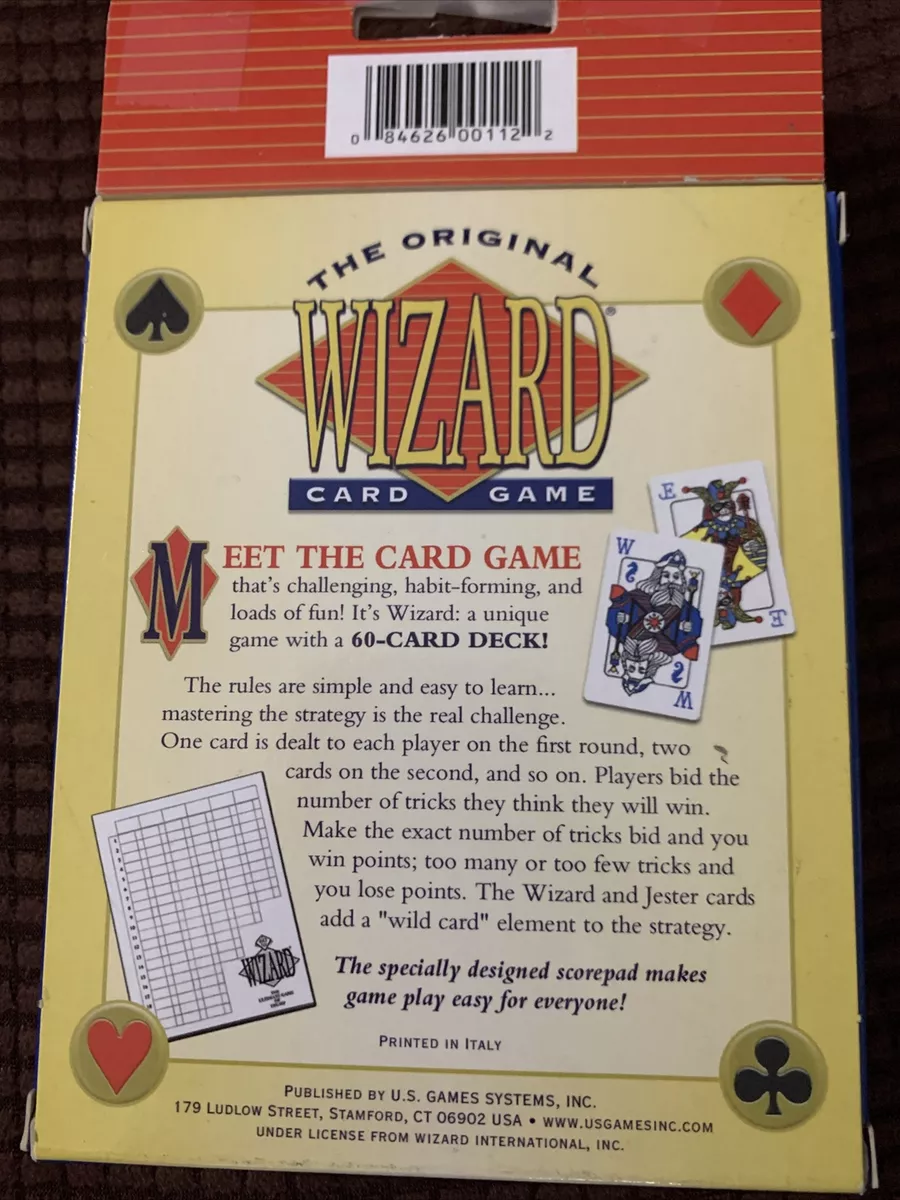 Wizard Card Game by Ken Fisher (Cards,Flash Cards)