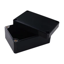 2 Pack Black Waterproof Plastic Project Box ABS IP65 Enclosure 100 x 68 x 50 mm