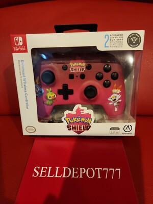 PowerA - Enhanced Pokmon Shield Wireless Controller for Nintendo Switch - New 