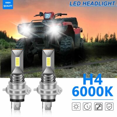 For Honda Foreman 400 450 1997 1998-2004 LED Headlight Kit H6M 6000K White Bulbs | UK
