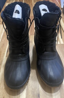 Sorel Men's Black Cheyanne II Lux Boots 