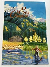 Eric Clapton Original Concert Poster 1998 San Jose Sacramento Portland BGP