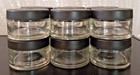 Dispensary Glass Jars-12  Recycled For Crafts-Storage-Spices-Herbs- Travel 4oz