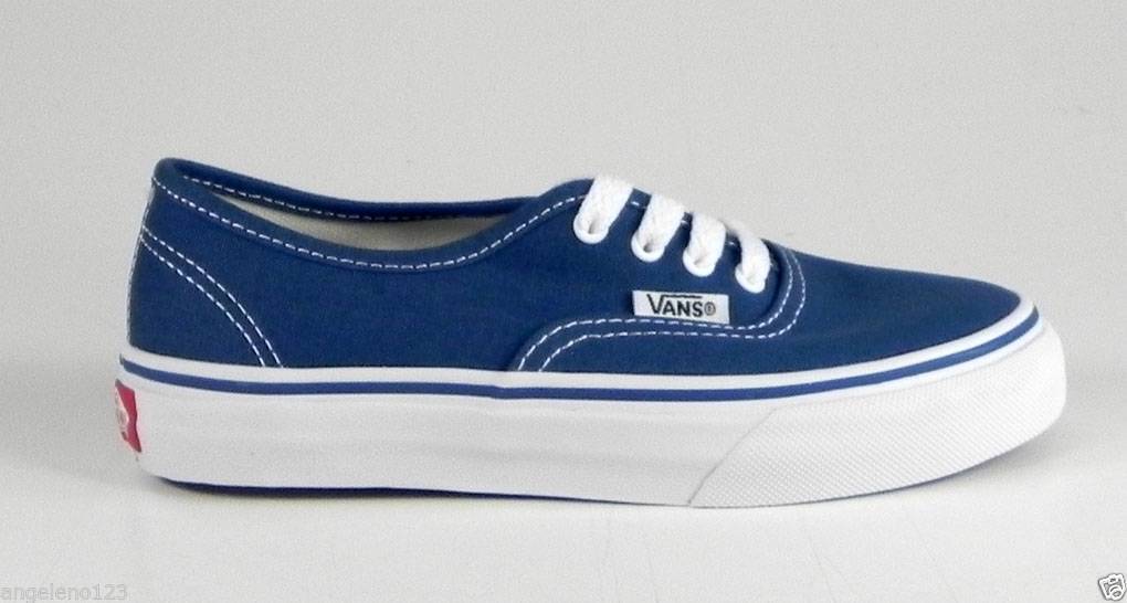 vans all blue shoes