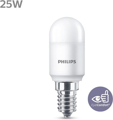 Philips LED E14 T25 Röhrenform 3,2W = 25W Kühlschranklampe 250lm Warmweiß 2700K