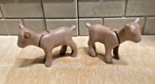 PLAYMOBIL Animaux 2 Petites Chèvres Marrons Ferme Zoo 3