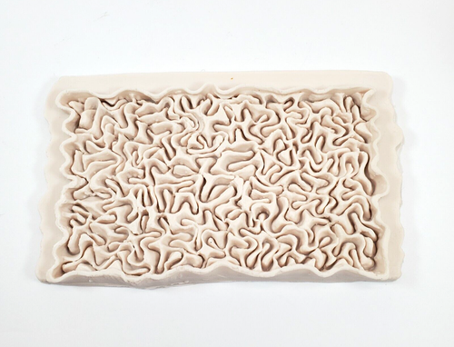 Silicone Cake Mold Scrunch Ruffle Fondant Gum Paste Texture Mold Cake Decorating - Picture 4 of 5