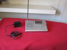 Sangean ATS 505 Weltempfänger silber 45 Senderspeicher Radio FM/MV/UKW TOP