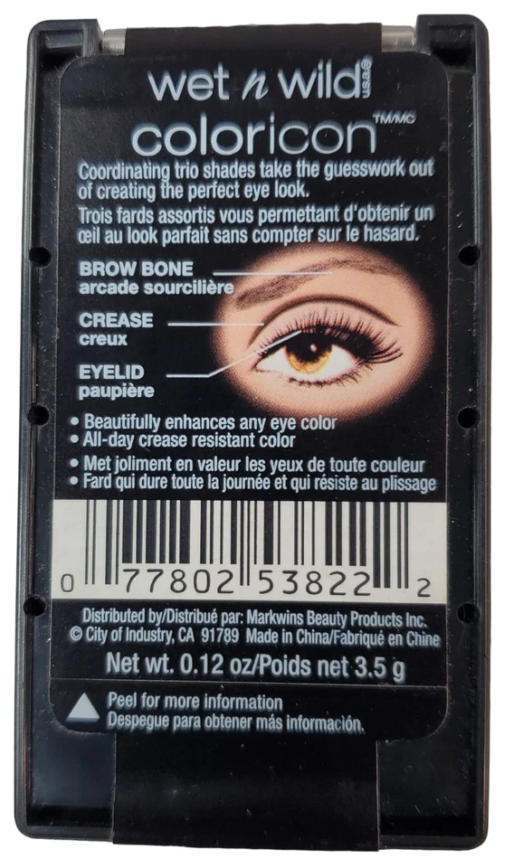 Wet N Wild Color Icon Eyeshadow Trio - 382B Cool As a Cucumber, 0.12oz - Image 3 of 4