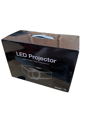 Profi HOPVISION 9500 Lumen Beamer: Full HD 1080P Outdoor Projektor mit Bluetoth