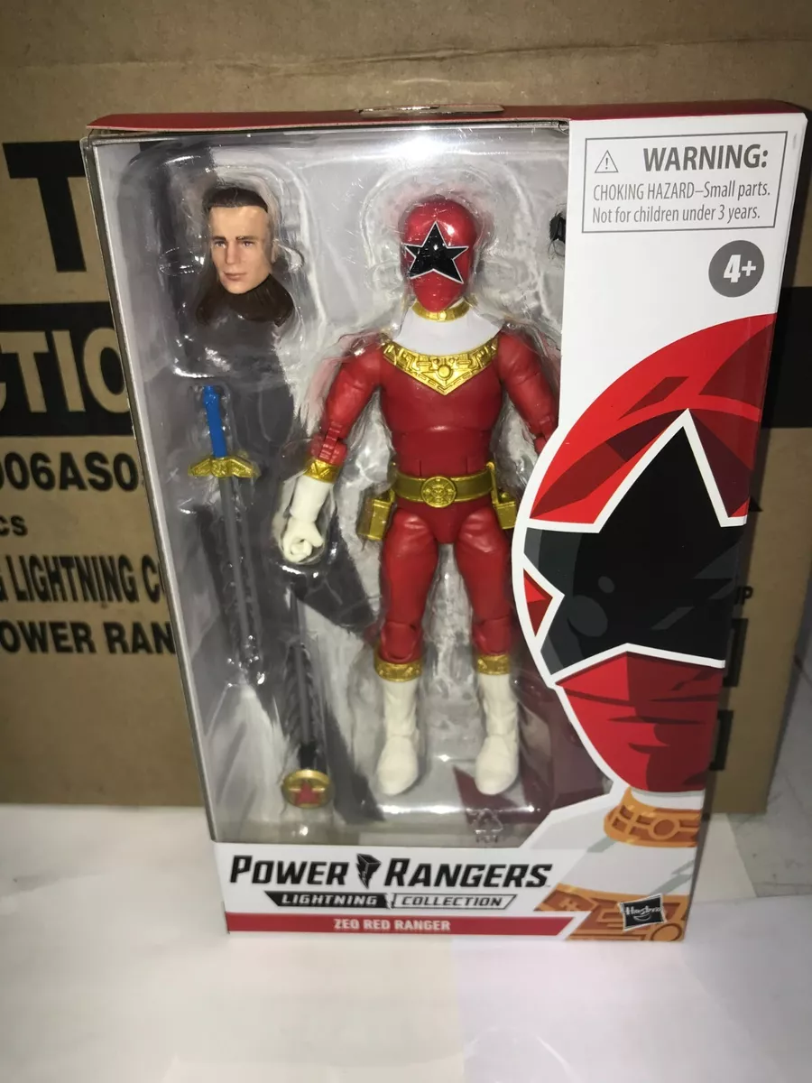 Hasbro Power Rangers Lightning Collection: Zeo Red Ranger 6.