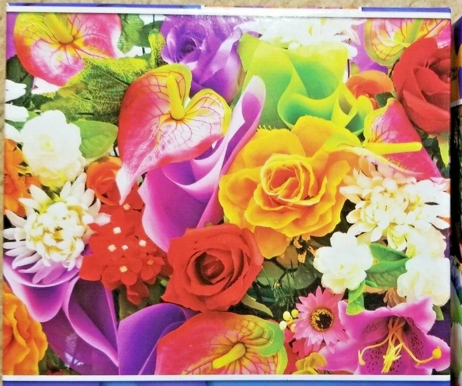 3 rompecabezas 500 piezas 18 x 11 usados tulipanes, ramo, madera tulipanes puzzlebug Foto 2 de 4