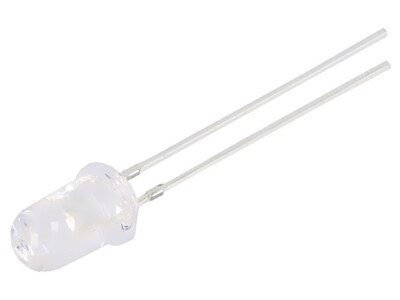 2X OSV2YL5B61A LED UV 60° 20mA 114mW λd: 370-380nm 3-3,8V THT Front: gewölbt OPT