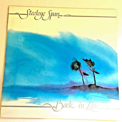 Steeleye Span ''Back In Line'' LP vinyl Record  Shanachie Label 1986 NM-